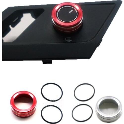 Car Styling Rearview Mirror Adjustment Knob Button Switch Internal Decoration Cover For VW Volkswagen Golf mk7 Polo 2015-2019