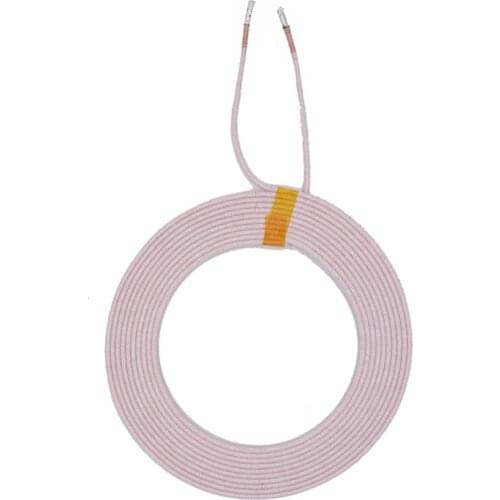 Taidacent Outer Diameter 120mm Electric Coil 24v DC 15uH High Power DIY Wireless Charging Coil XKT-L42 Circle Coil