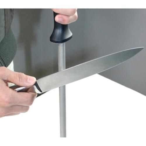 Kitchen Chefs Knife Sharpener Handle Grinder Whetstone Sharpening Tool