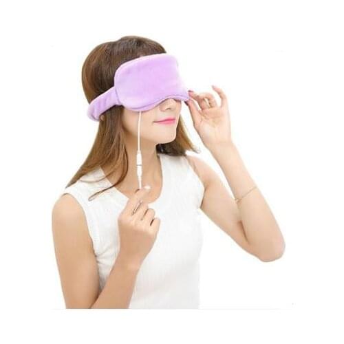 Usb charging electric heating steam patch of ice hot compress temperature regularly sleep eye black rim of the eye fatigue