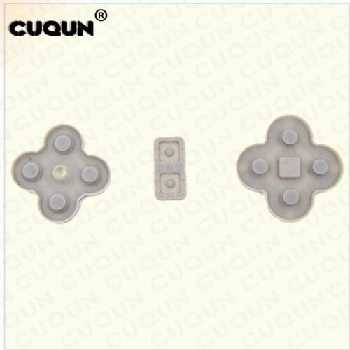 1set/3pcs Conducting Buttons Silicone Dpad Pad Keypad for Nintend NDSLite Direction Control Key Rubber Pad For NDSLite Console