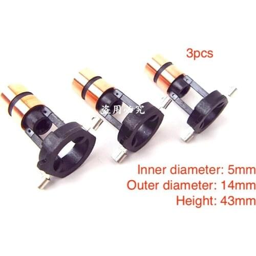 3pcs 14x5x43mm copper head for BMW start motor generator slip ring alternator slip ring