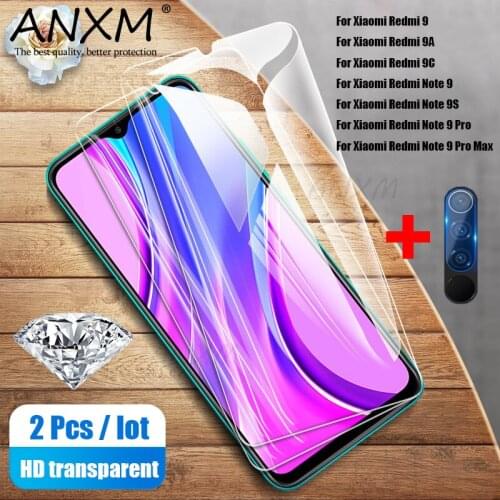 ANXM Screen Protectors For Xiaomi Redmi Note 9 Pro Max