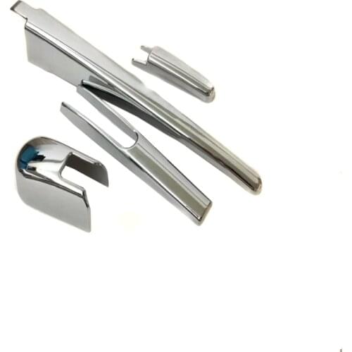 Car Styling For Honda CRV CR-V 2017 2018 Chrome ABS Rear Window Wiper Cover Trim Tail Rain Windscreen Wipers Decal Sticker 4pcs