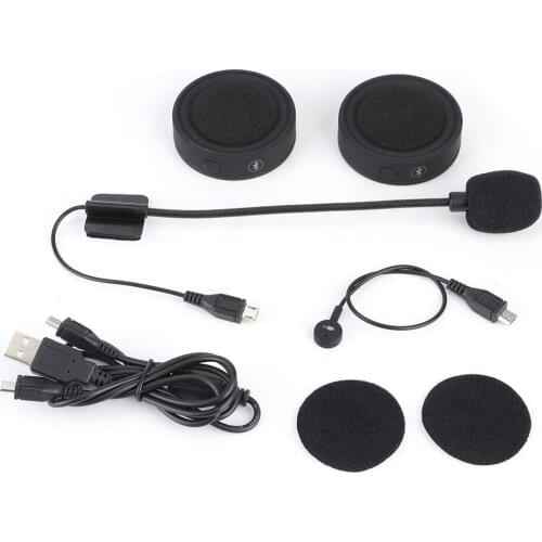 BT17 Waterproof Bluetooth Helmet Headphone Stereo Music Motorcycle Riding Hands-Free Headset Dual-Head Charging Designed