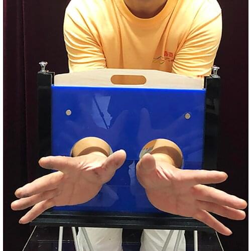 Double Wrist Chopper Magic Tricks Arm Cutter Magia Magician Stage Classic Illusions Gimmick Props Mentalism Magie Show