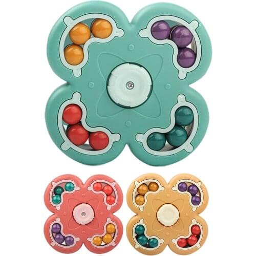 Bean Fingertip Fidget Spinner Adults Kids Decompression Toys
