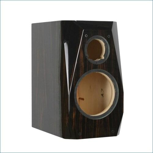 6.5 inch imitation league main birch multi-layer board ebony piano lacquered bookcases empty speaker body 18wu8741