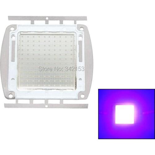 High Power 120W UV Ultra Violet Purple Led Lighting 395-450nm DC30-36V 3600mA Led Bulb Lamp Light For Money Detector