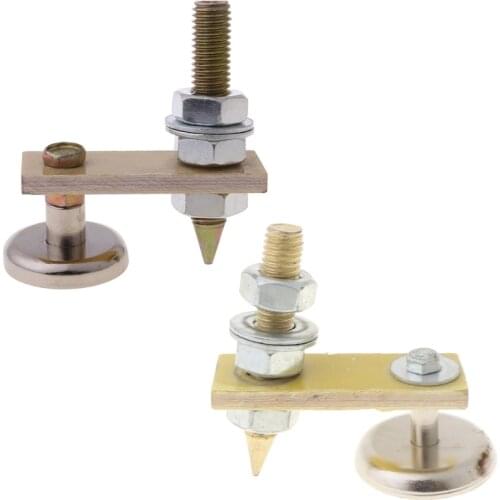 Strong Magnetic Ground Clamp Connector with Conductive Rod Stud for Welding