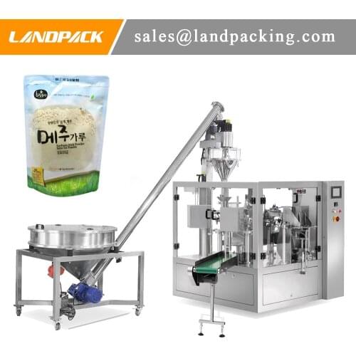 Soya Powder Stand Up Pouch Doypack Packaging Machine