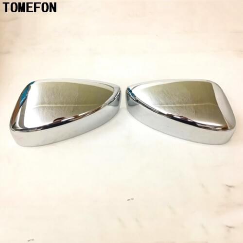 TOMEFON 2pcs/Set For Mazda CX-5 CX5 2017 2018 Car ABS Chrome Glossy Rearview Mirror Cover Trim Accessories Exterior Styling