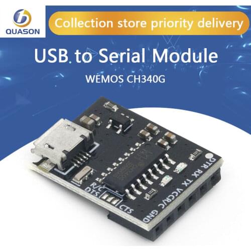 WEMOS CH340G Breakout 5V 3.3V USB to serial module