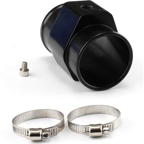 1Pc 28-40MM Car Universally Blue Water Temp Temperature Joint Pipe Sensor Gauge Radiator Hose Adapter accessories