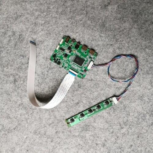 1920*1080 2-mini notebook PC LCD controller board Fit LTN133HL01/2/3/4/5/6/7/8/9/10 screen 5V micro USB power Kit EDP-30Pin