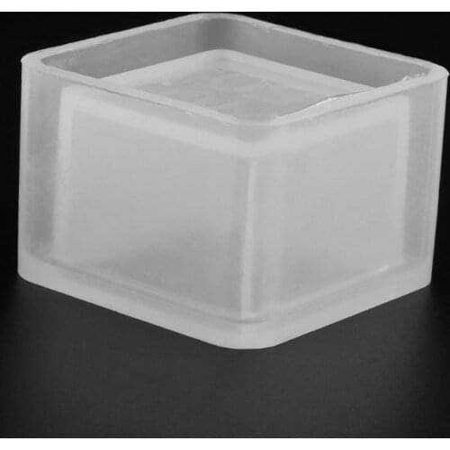 2020 New Cube Flower Pot DIY Silicone Molds Garden Planter Cement Concrete Vase Soap Moulds Garden Supplies