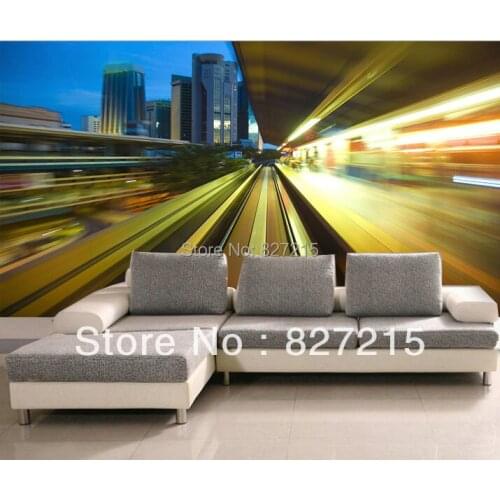 3D-0524/New Fashion Wall Decoration Material/PVC Material /Stretch Film/Beautiful Night Scene/Function as Wall Paper/Sustainable