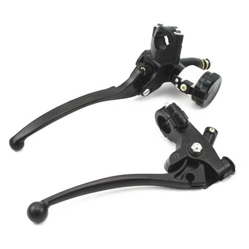 Black Hydraulic Brake Clutch Lever Master Cylinder For Suzuki GSX 600 750 1000 Yamaha YZF R1 R6 Honda CBR Kawasaki ZX ninja KTN