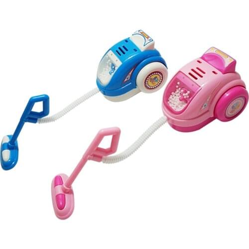 Kids Toy Vacuum Cleaner Mini Kid Cleaning House Push Real Pretend Vaccum Suction Works Vaccume Childrens Working