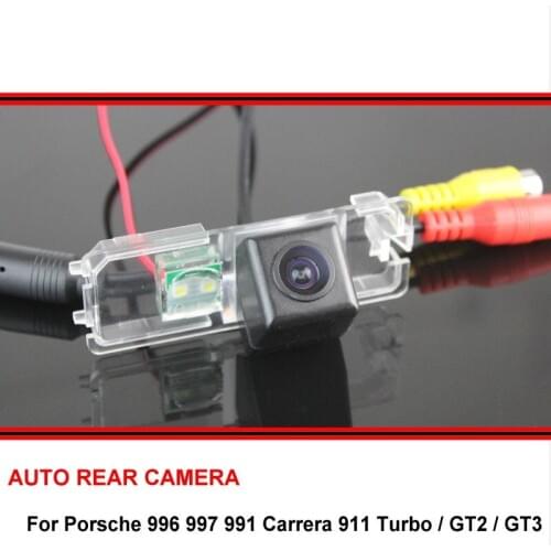 For Porsche 996 997 991 Carrera 911 Turbo GT2 GT3 HD CCD Car Parking Reverse Rearview Backup Rear View Camera Night Vision