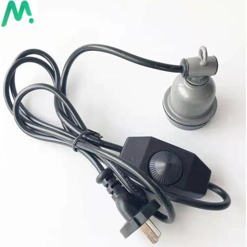 E27 Pet Heating Lamp Bracket With Switch High Temperature Resistant Ceramic Insulation Lamp Holder Waterproof Heating Bulb