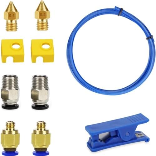 3D Printer Kit with Capricorn Premium XS Bowden Tubing 1M PTFE Tube For Ender 3/3 Pro/5 CR-10 Series/10S/20/20 Pro