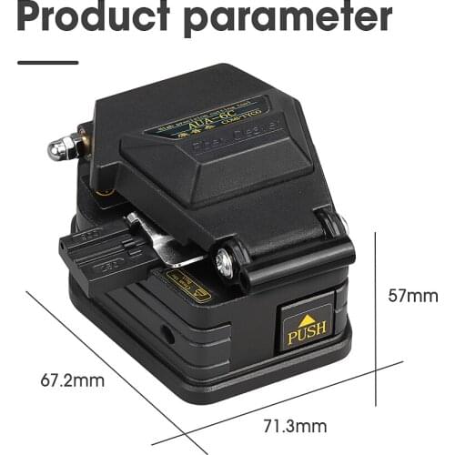 AUA-6C Cable Cutting Knife FTTT Fiber Optic Knife Tools cutter High Precision Cleavers 16 surface blade