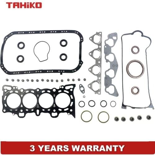 Full Head Gasket Set Fit For Honda CRX CIVIC 16V D16Z6 D16Z7 ROVER 216 416 VRS
