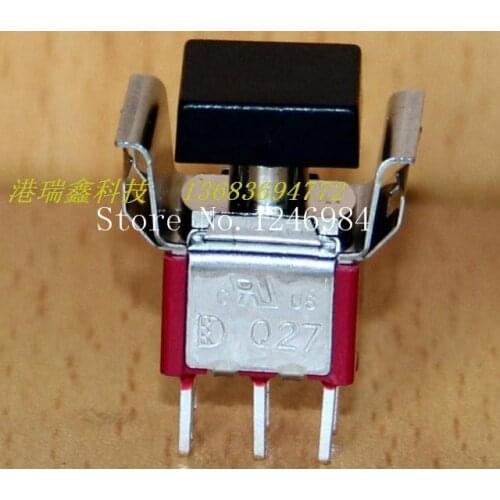 [SA]P8702-F22A Dual 6-pin toggle switch Taiwan Deli Wei reset button normally open normally closed without a lock Q27--20pcs/lot