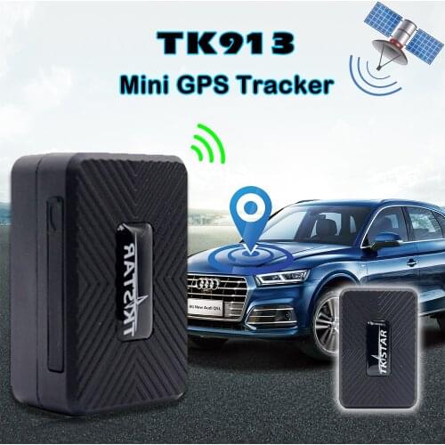TKSTAR GPS Tracker TK913 for vehicle 1500mAh MINI Portable Realtime Voice Monitor Tracking Waterproof Overspeed Alarm Geo-fence
