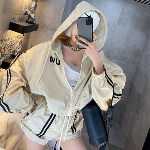Zip Up Hoodies Two Piece Sets 2021 New Summer Fashion Sport Casual Shorts Matching Tracksuits Sexy Lady Plus Size Korean Stylish