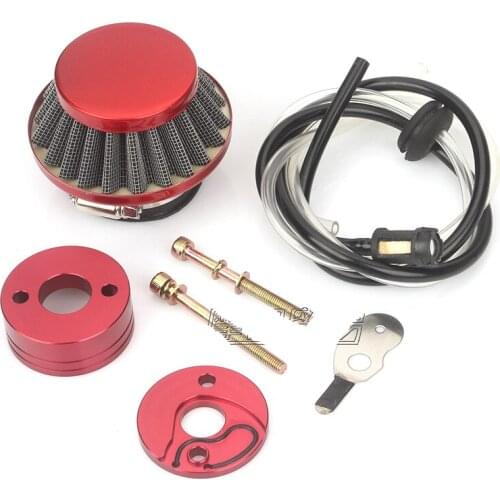 1Set Motorcycle air filter filter inlet pipe complete set kit For 47cc 49cc 40-5 engine Pit Dirt bike Moped Scooter ATV parts