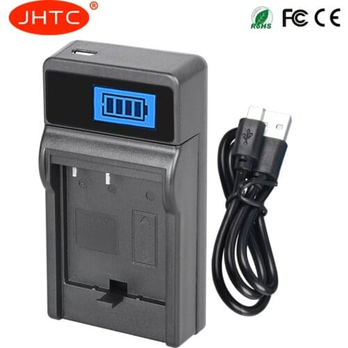 JHTC NP-BG1 NPBG1 BG1 LCD Single USB Battery Charger for SONY DSC-H3 DSC-H7 DSC-H9 DSC-H10 DSC-H20 DSC-H50 DSC-H55 DSC-H70