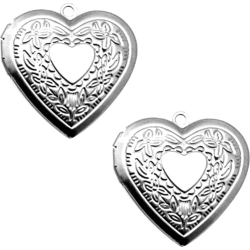 4pcs NEW NO Fade Stainless Steel 29mm Peach heart Charm Pendant for Women DIY Jewelry Fittings Handmade Ornament