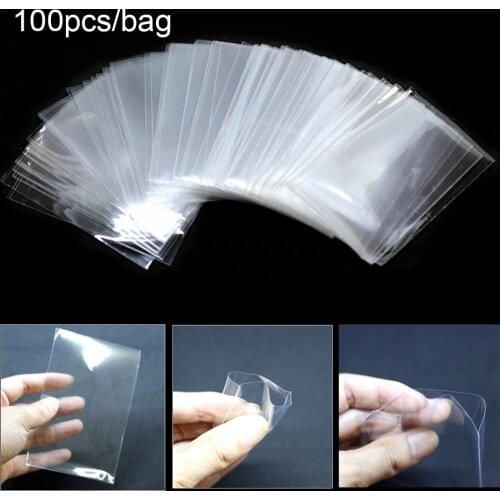 100PCS Transprent CPP Material Card protector Magic Magic Unsealed Game Play Card Sleeves Board Games Outdoor Tools