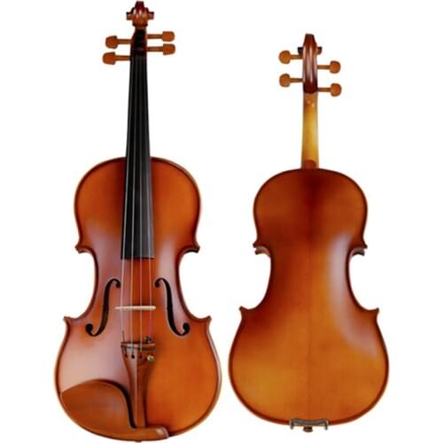 Antique Violin 4/4 High Grade Hand-made Matt Varnish Violino Musical Instrument Spruce Maple with Case Bow Rosin for Beginner