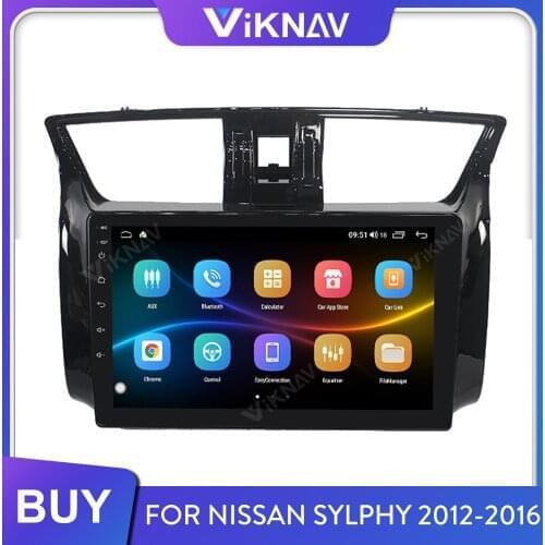 For nissan sylphy 2012 2013 2014 2015 2016 car radio stereo multimedia player tape recorder head unit 2din carplay 6gb+128g