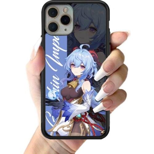 Genshin Impact Ganyu Phone Case for iPhone 12 mini 11 pro XS Max X XR 6 7 8 plus SE20 High quality TPU silicon cover