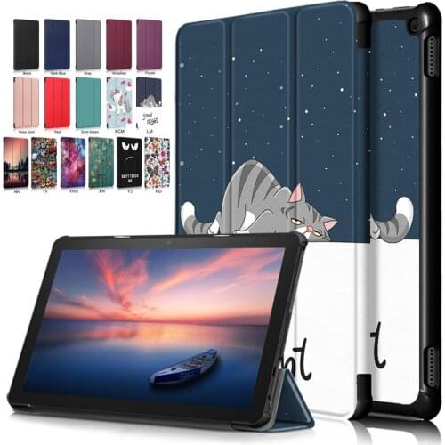 For All-New Kindle Fire HD 10 2021 Case Magnetic Folding Smart Cover Funda Para Tablet for All-New Fire HD 10 Plus 2021