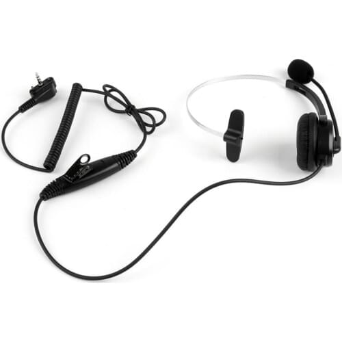 Artudatech 5 Piece 3.5mm Single Behind-the-Head Headset For YAESU Vertex VX231 VX168 VX5R