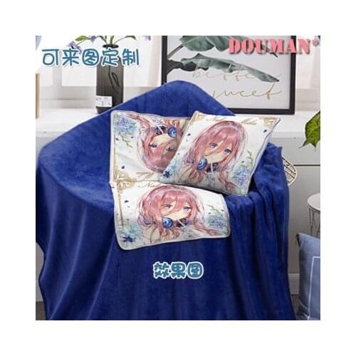 IVYYE Five Flower Anime Customized Foldable Blanket Warm Decoration Bed Home Throw Pillow Air Condition Blankets Unisex NEW