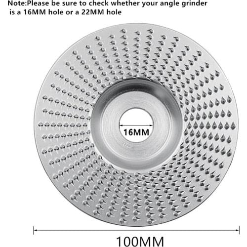 Round Polishing Angle Grinding Wheel Wood Sanding Carving Shaping Disc 16/22 mm Accessories Woodworking Tool Carving Rotary Tool