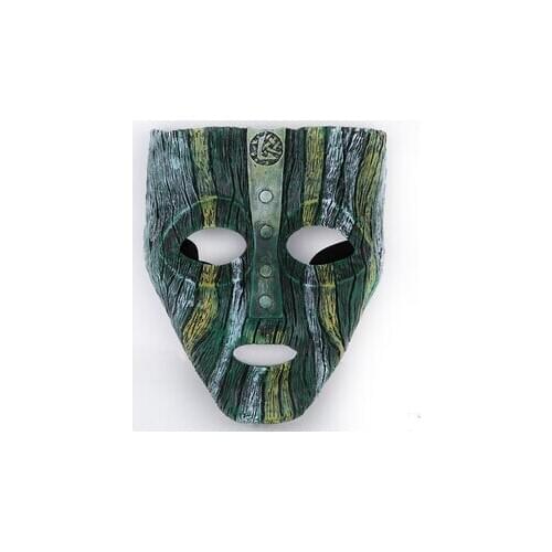 Jim Carrey "THE MASK" Loki Mask type-A cosplay mask props
