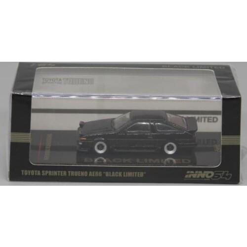 1:64 TOYOTA SPRINTER TRUENO AE86 BLACK Metal Diecast Alloy toy cars Model Vehicles For Children Boys gift hot