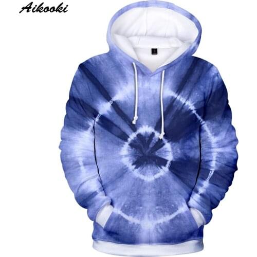 Mens Coats 3D Tie Dye Style Character Printed Hoodie Fashion 3D Sweatshirt Creative Design Pullover High Quality Mens Clothing