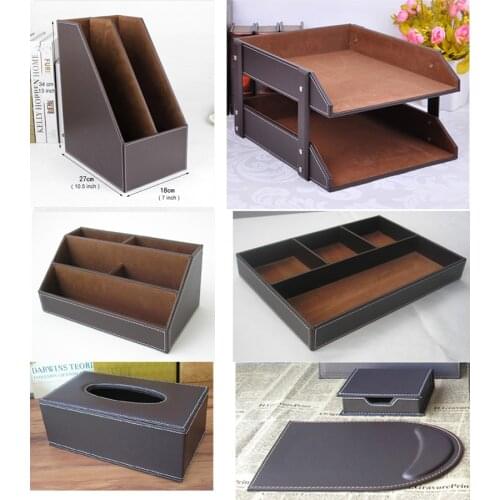 Office desk organization set stationery document storage box pen holder desk supplies organizer office supplies desk accessories