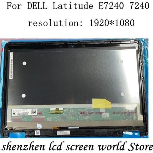 Laptop LCD Monitor For DELL Latitude E7240 7240 LCD Screen Assembly LP125WFI-SPA4 1920X1080 For Dell D/PN 5CXGG 05CXGG CN-05CXGG