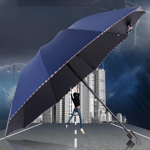 New Business Mens and Womens Umbrellas Umbrellas Eight Bones Ten Bones Double Advertising Umbrella