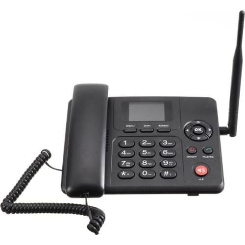 Dual SD/SIM Card Stand-by 4G GSM Fixed Wireless Card Telephone Full Netcom WiFi Sharing Wireless Card Phone Desktop Fixed Phone