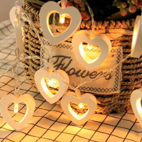 1.2M Holiday light Love Heart Shape Light String LED Light String Valentines Day Decorations,Chrismas,Wedding Fairy Decoration